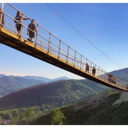Wow Views!!-Mountain Escape-Outdoor Pool-Close To Downtown-Wifi-Cable-Private Balcony แกตลิงเบิร์ก ภายนอก รูปภาพ